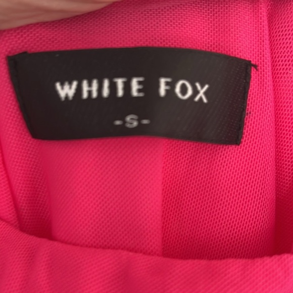 WHITE FOX hot pink mini dress size small - Picture 3 of 7
